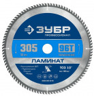 ЗУБР Ламинат 305х30мм 96Т, диск пильный по ламинату в Хабаровскe