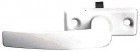 Ручка оконная поворотная "РО1", покрытие полимерное цвет белый в Хабаровскe