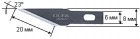 Лезвия OLFA перовые для ножа AK-4, 6(8)х40,5х0,5мм, 5шт в Хабаровскe