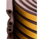 Уплотнитель резиновый, 24 м, профиль 'P', коричневый// Сибртех в Хабаровскe