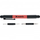 Ручка-отвертка с комбинированными битами для точных работ.PH0, PH000, SL 1.5, SL 3 CrV//Matrix в Хабаровскe