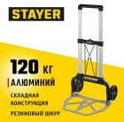STAYER PROTruck складная хозяйственная тележка, до 120кг, из алюминиевого сплава, платформа 48,5х35см, колёса d16см, вес 5кг в Хабаровскe