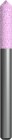 Шарошка абразивная ПРАКТИКА оксид алюминия, цилиндрическая заостренная 6х27 мм, хвост 6 мм, блистер в Хабаровскe