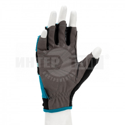 Перчатки комбинированные облегченные, открытые пальцы, AKTIV, размер XL (10)// Gross [2]  купить в Хабаровске
