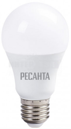 Лампа светодиодная LL-R-A60-7W-230-4K-E27 (груша, 7Вт, нейтр., Е27) Ресанта купить в Хабаровске
