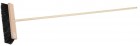 Щетка ЗУБР уличная деревянная с ручкой, волокно 90мм, ПЭТ, 140см, 40х7см в Хабаровскe