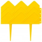 Бордюр декоративный GRINDA для клумб, 14х310см, желтый в Хабаровскe