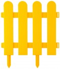 Забор декоративный GRINDA "ШТАКЕТНИК", 29x224см, желтый в Хабаровскe