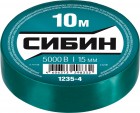 СИБИН ПВХ изолента, 10м х 15мм, зеленая в Хабаровскe