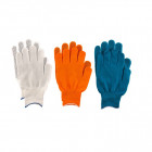 Перчатки в наборе цвета: оранжевые синие белые ПВХ точка XL Россия// Palisad в Хабаровскe