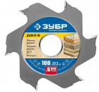 ЗУБР ДФЛ 6, 100х22,2мм, 6 резцов, дисковая фреза для ламельного фрезера в Хабаровскe