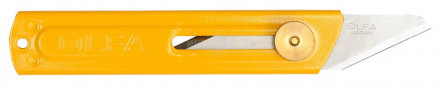 Нож OLFA хозяйственный металлический корпус, с выдвижным 2-х сторонним лезвием, 18мм [2]  купить в Хабаровске