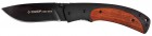 Нож ЗУБР "ЭКСПЕРТ" "НОРД" складной эргономичная металлическая рукоятка с деревянными вставками 190мм/лезвие 80мм в Хабаровскe