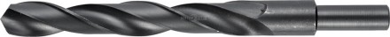 Сверло ЗУБР "МЕТ-ВП" по металлу парооксидированное, быстрорежущая сталь, с проточенным хвостовиком, купить в Хабаровске