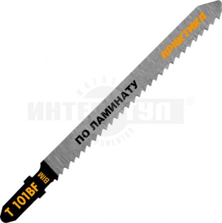 Полотно элЛобзик евро/х дер _75х2.5мм 2шт T101BF чистыйРез BIM Практика купить в Хабаровске