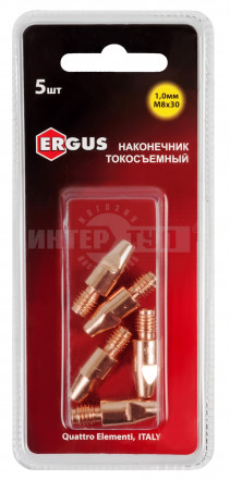Наконечник токосъемный M8x30 1.6 мм 5шт д/горелки QE [3]  купить в Хабаровске