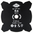 Нож д/травы DDE 255х25.4мм 4лоп 1.6мм в Хабаровскe