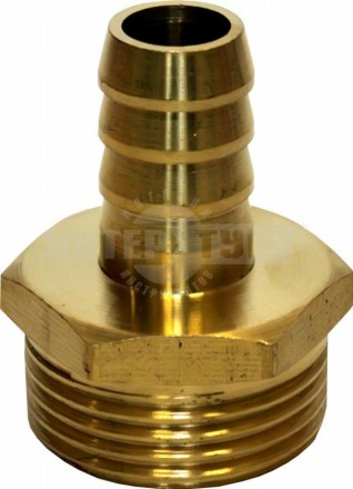 Штуцер д/шланга внешРезьба 3/4-12мм латунь QE купить в Хабаровске