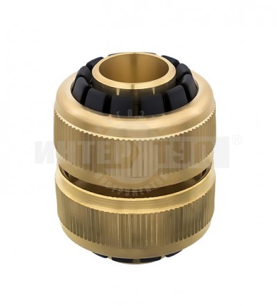 Муфта ремонтная д/шланга 3/4 - 3/4 латунь QE [2]  купить в Хабаровске