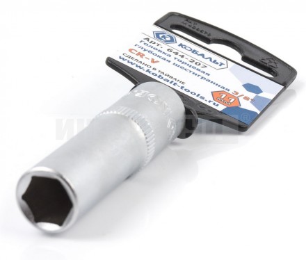 Головка 11мм 3/8' глубок Cr-V Кобальт [4]  купить в Хабаровске