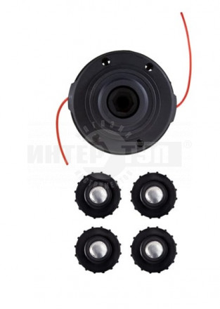 Головка тримм DDE Wind 8 полуавт М8х1.25мм прав +М6х1.25мм прав +М6х1.0мм прав [3]  купить в Хабаровске