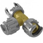 Переходник д/компрессора T-образн 3xМ1/4"байонет (050603) Калибр в Хабаровскe