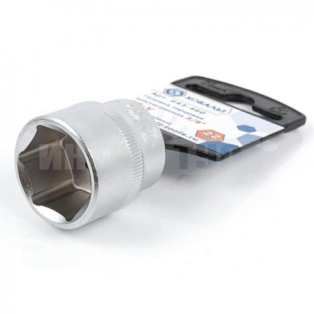 Головка 22мм 3/8" Cr-V Кобальт [2]  купить в Хабаровске